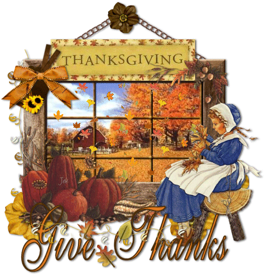 thanksgiving day animated 3d gif cards image