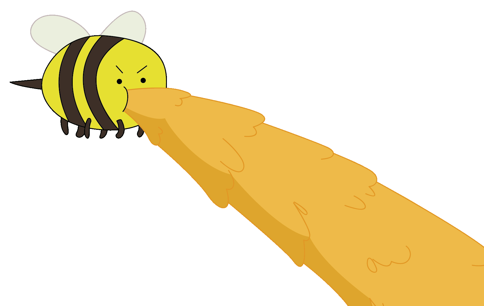 a bee by sircinnamon on deviantart