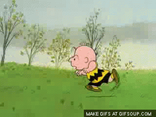david akers falls down like charlie brown gif business