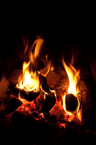 fireplace animated gif