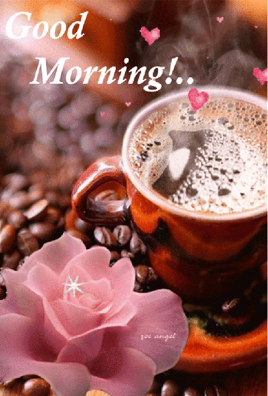 good morning animated coffee image pictures photos and