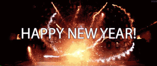 happy new year animated gif