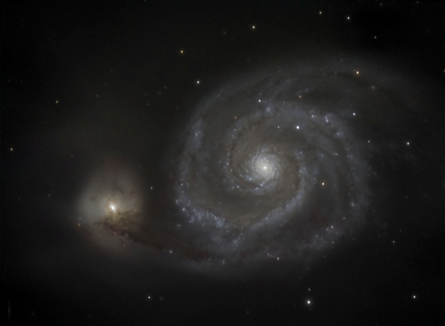 m51 the whirlpool galaxy