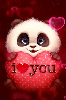 panda i love you gif pictures photos and images for