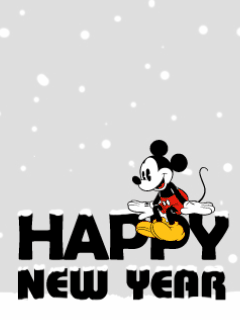 disney happy new year gif